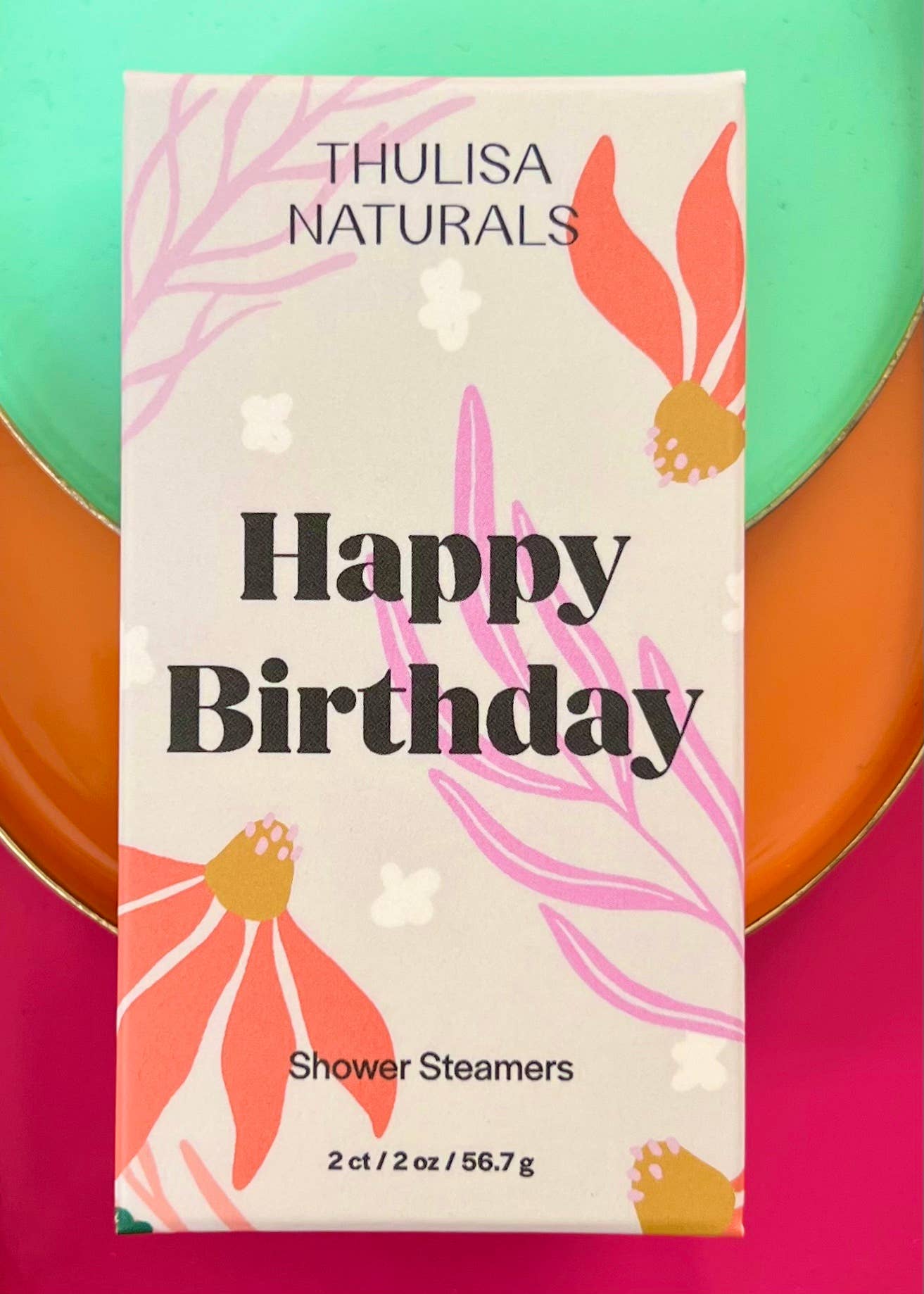 Happy Birthday Lavender & Geranium Shower Steamers