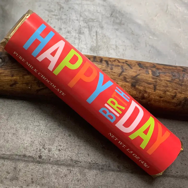 Happy Birthday Chocolate Bar