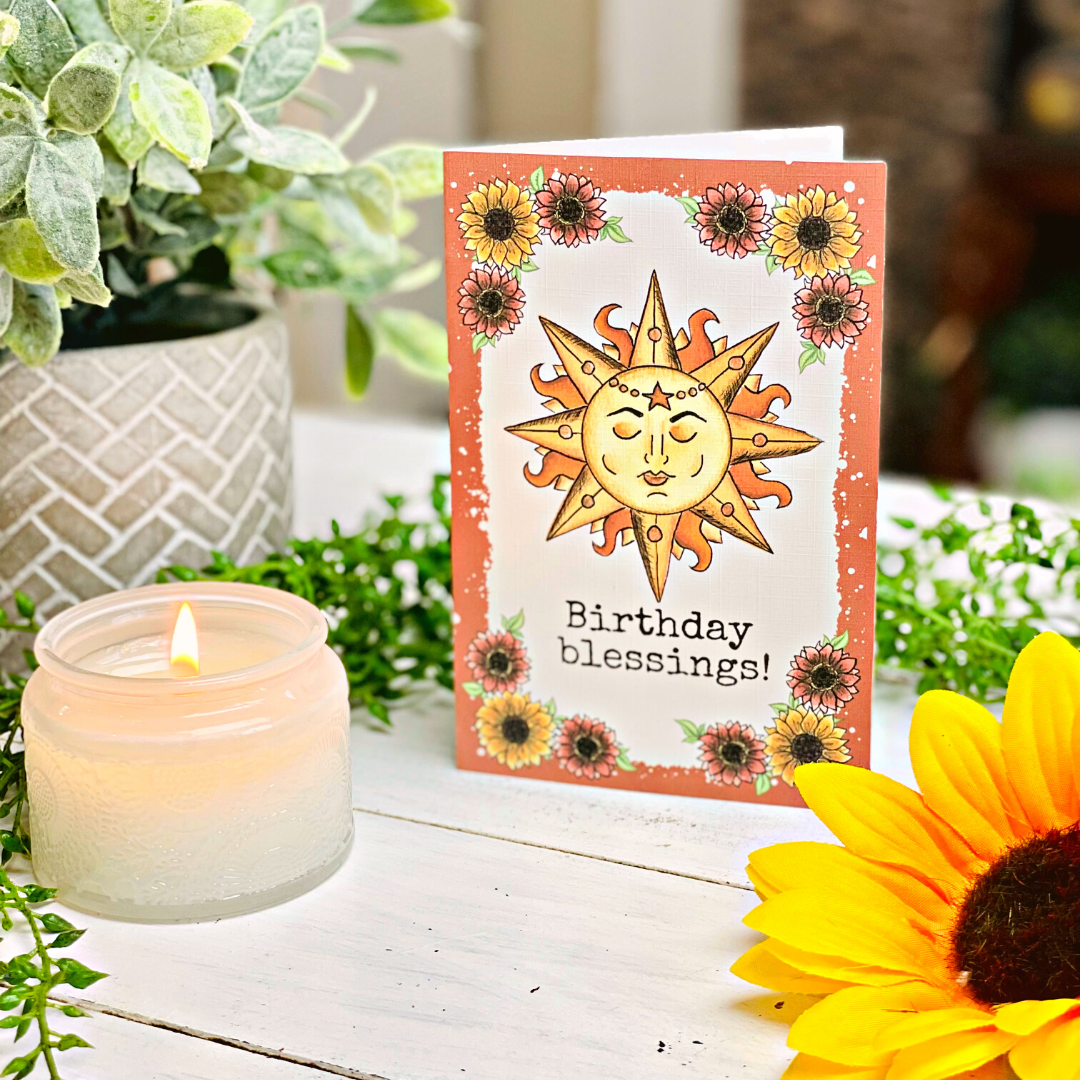 Birthday Blessings Card