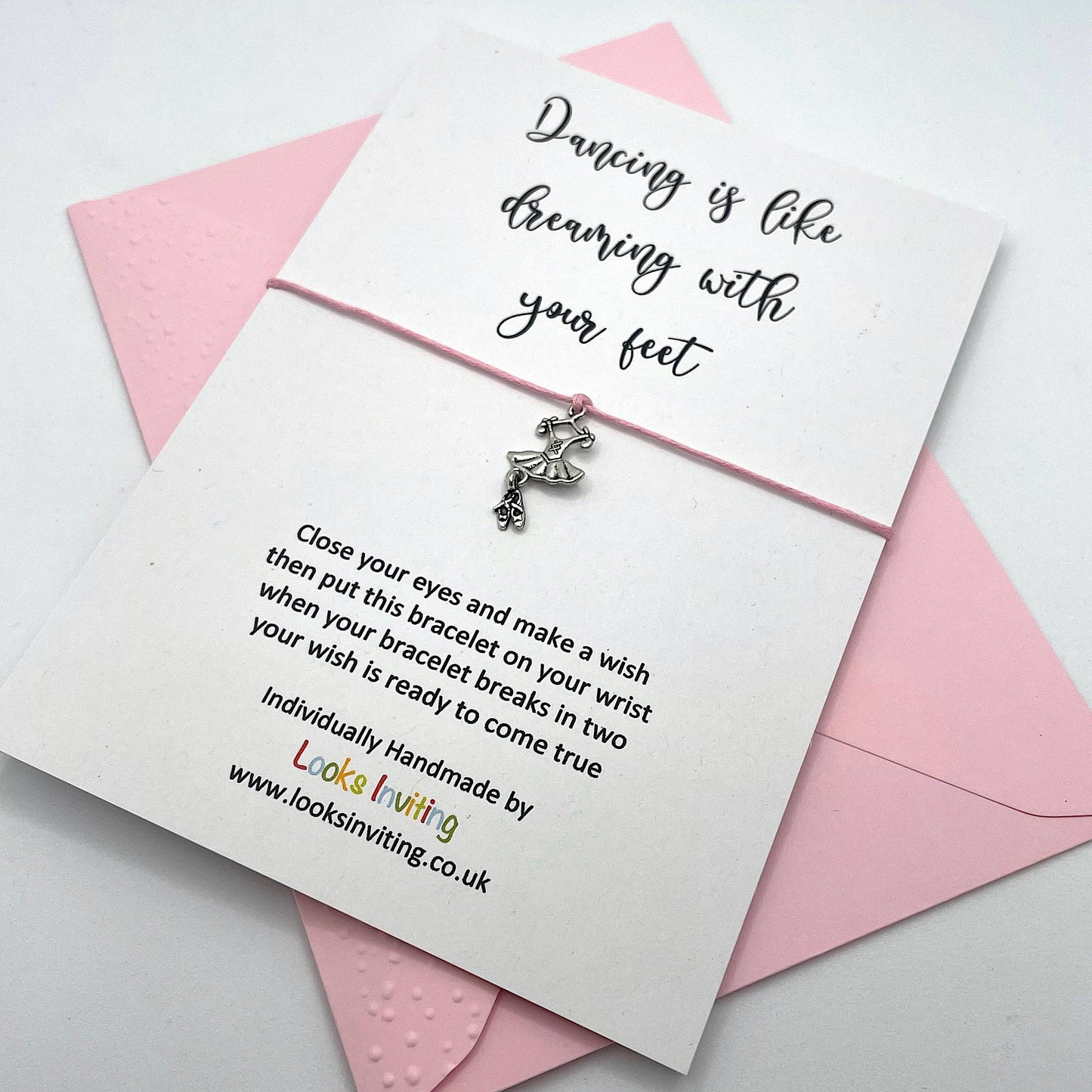 Dancing is like... Wish Bracelet