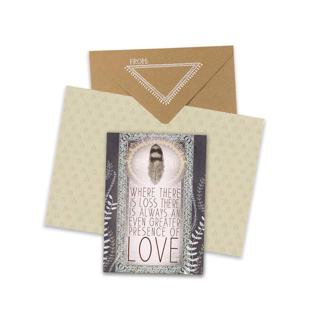 Presence of Love Sympathy Card