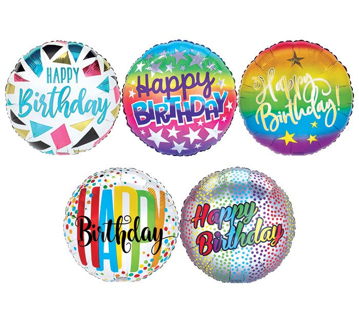 Happy Birthday Wishes Mylar