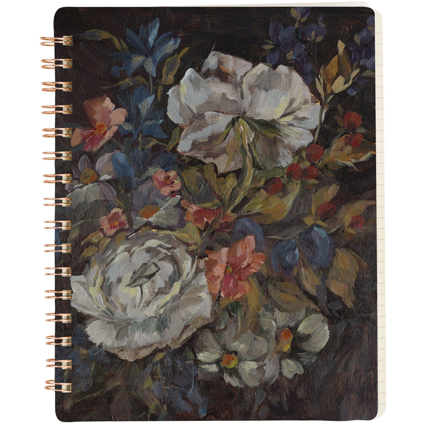 Moody Floral Notebook