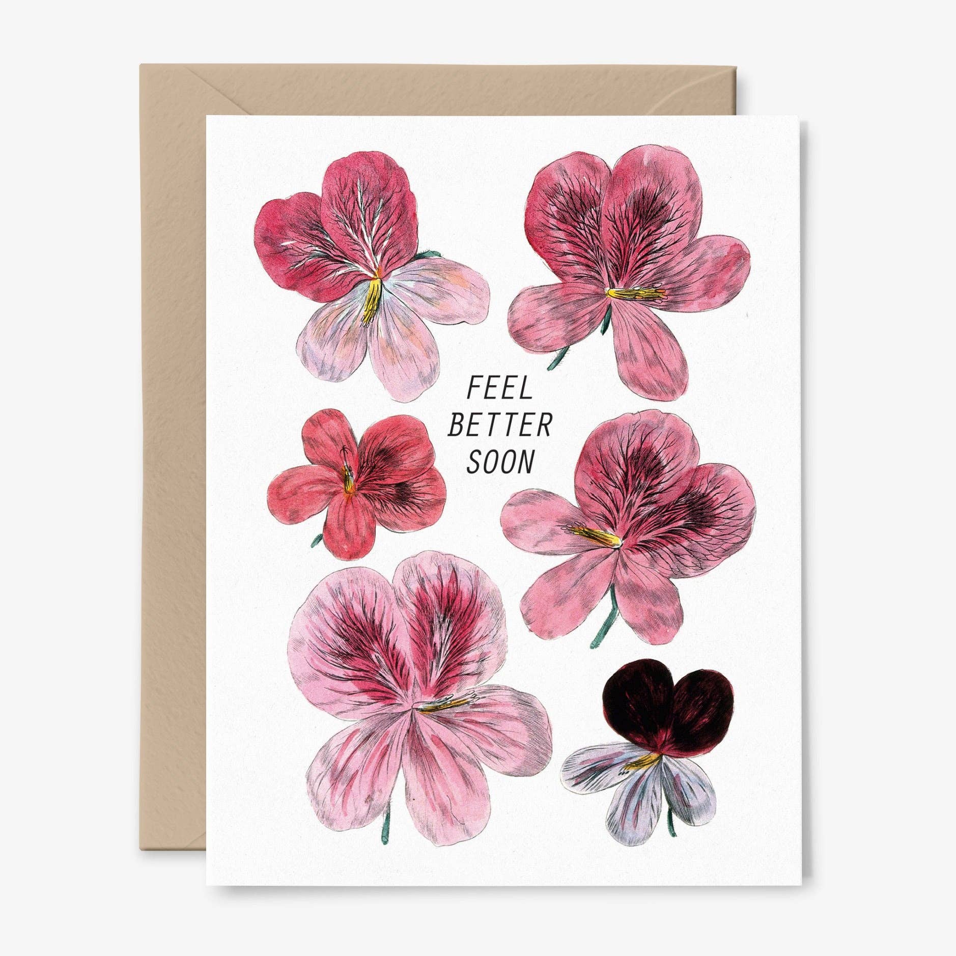 get well soon indoor plants Feel Better Soon Card – Lucky Flowers
