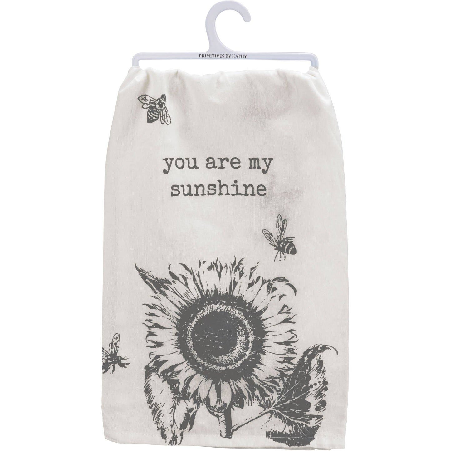 You Are My Sunshine Sunflower Kitchen Towel