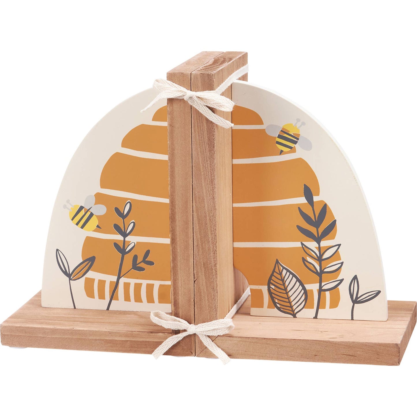 Bee Skep Bookends