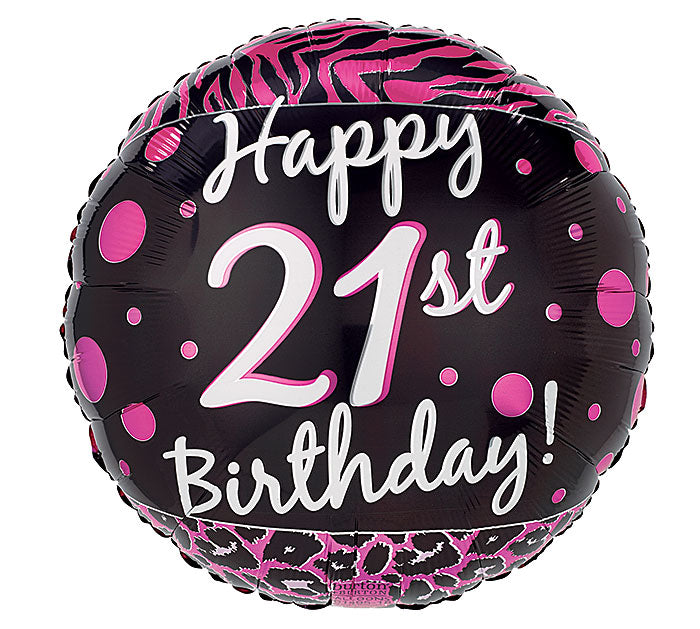 21st Birthday Balloon