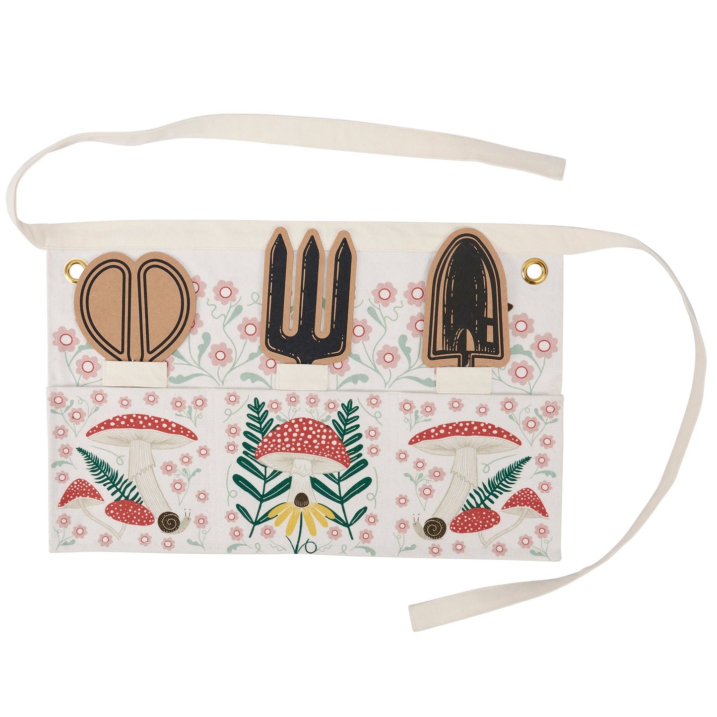 Mushroom Art Garden Apron