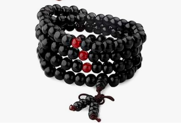Black Mala Bracelet