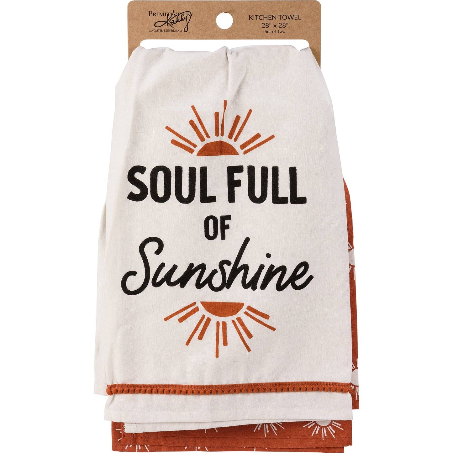 Soul Full Of Sunshine Kitchen Towel Set
