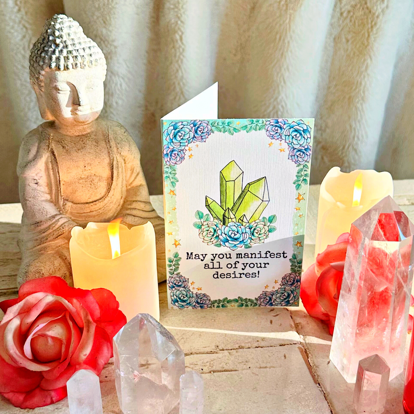 Manifest Your Desires Card