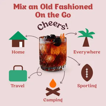 Black Cherry Old Fashioned Cocktail / Mocktail Mixer