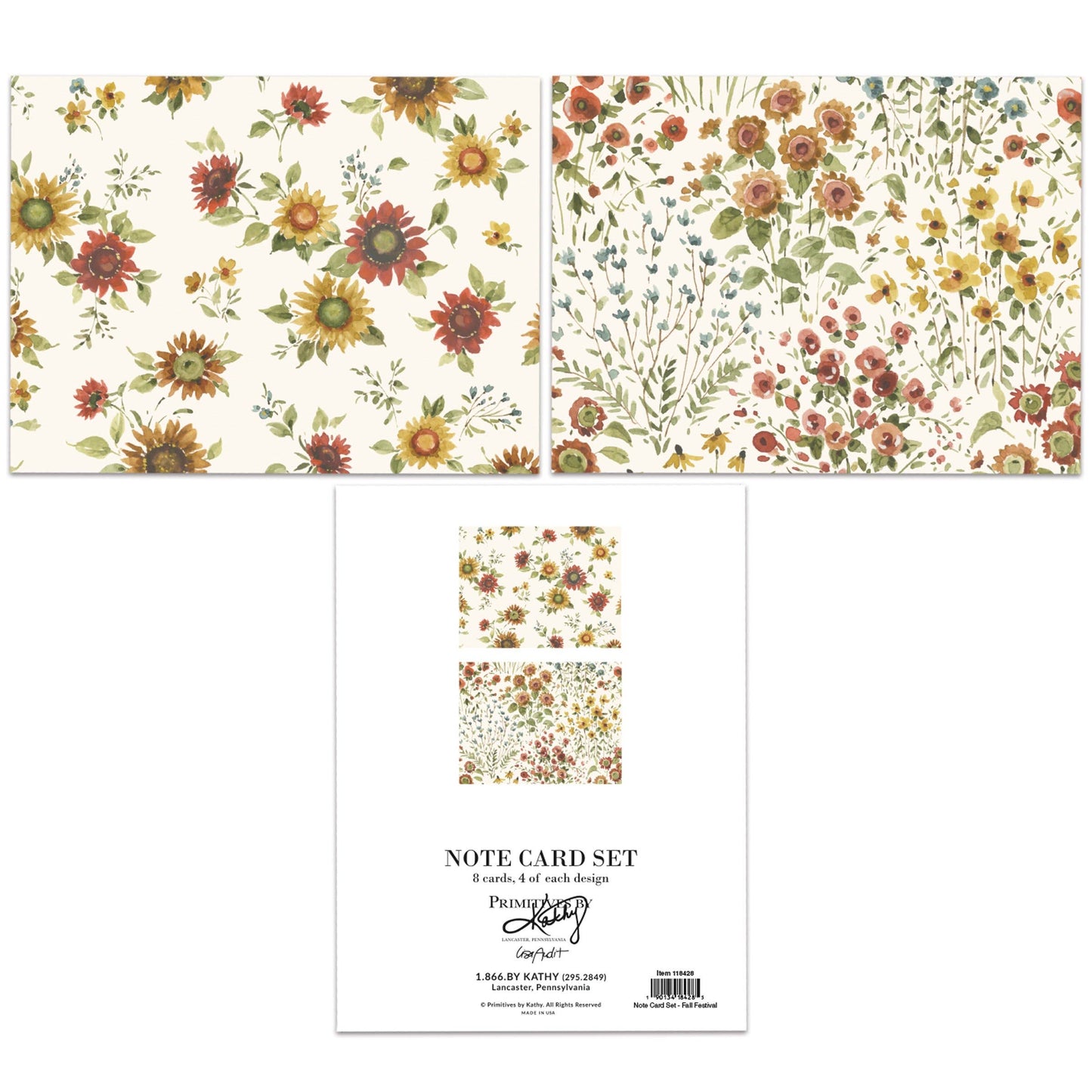 Summer Days Note Card Set