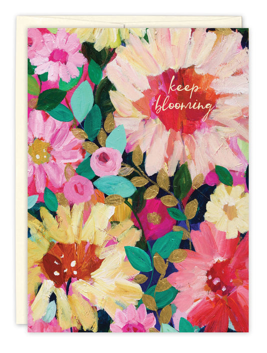 Keep Blooming Encouragement Card