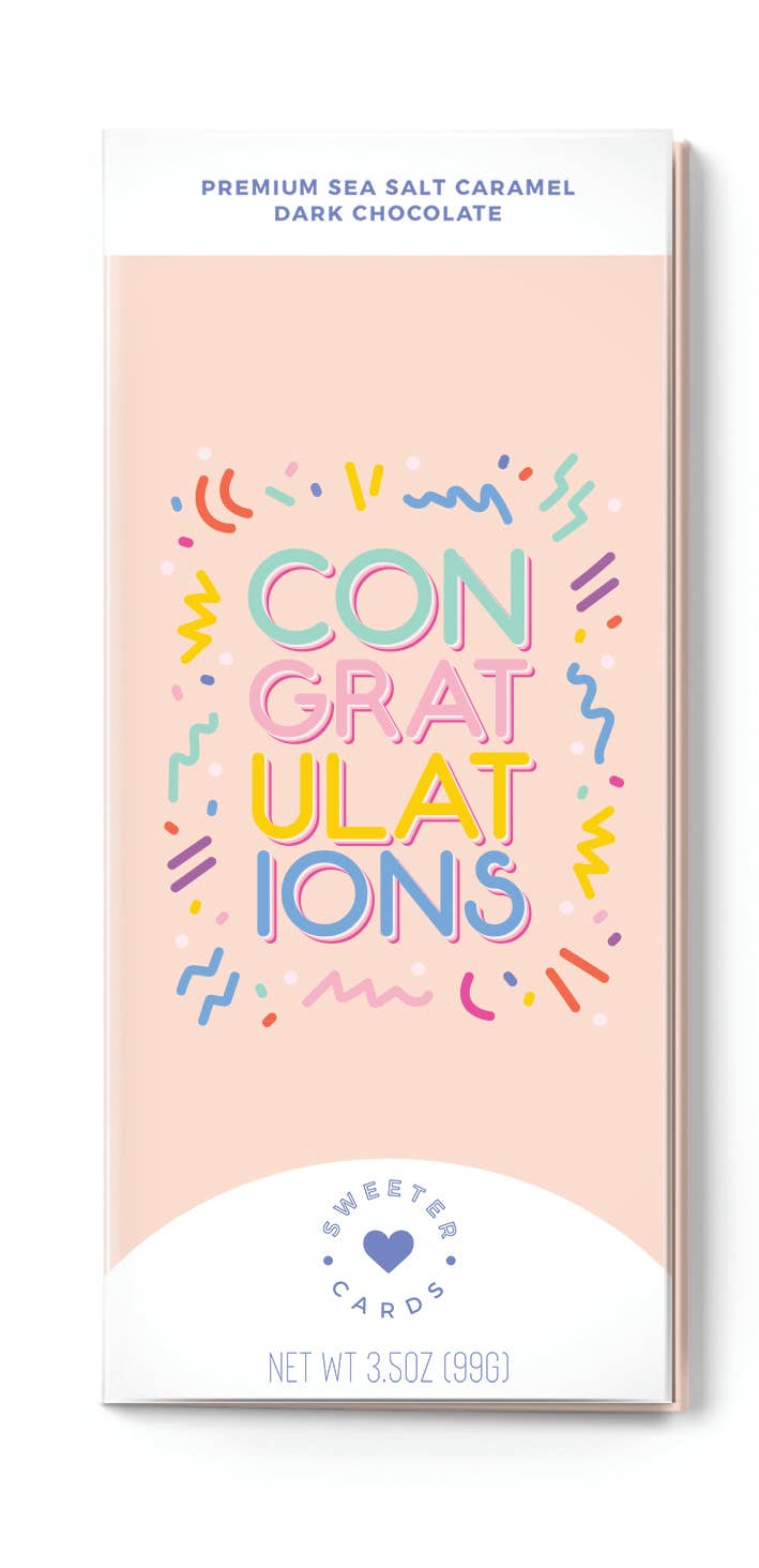 Congratulations Chocolate Card