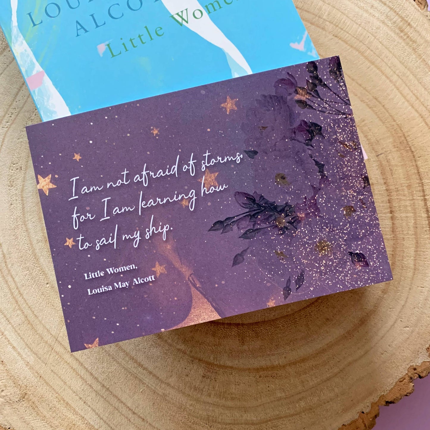Inspiring Quotes By Classic Women Writers Postcard Set