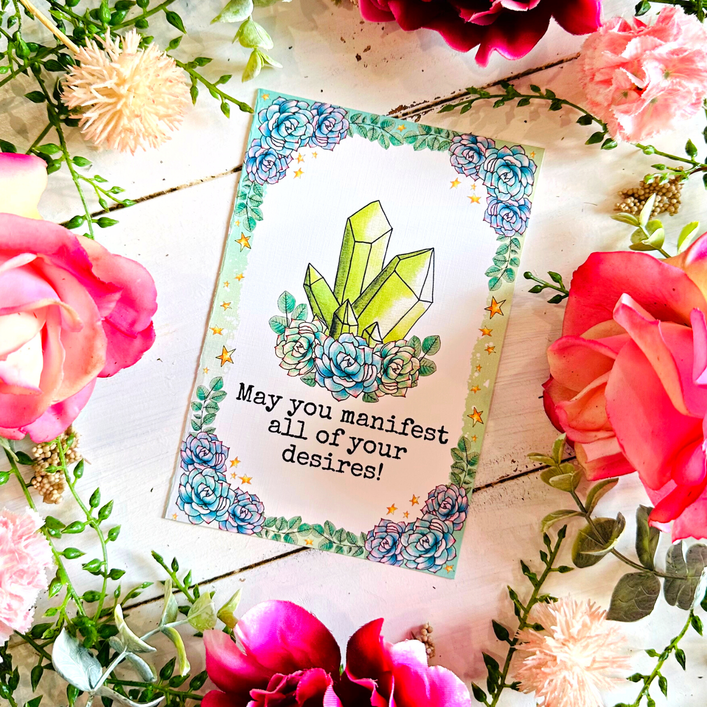 Manifest Your Desires Card