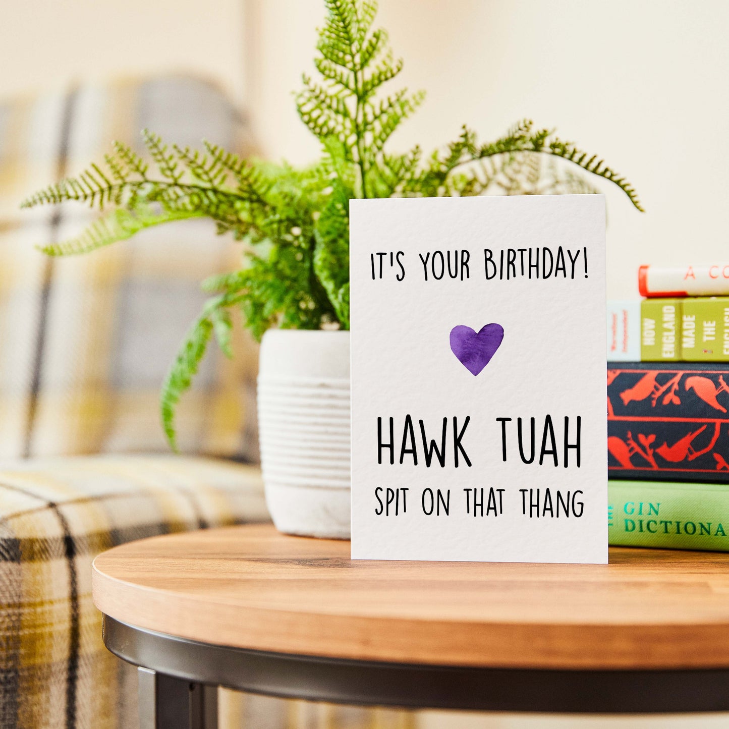 Hawk Tuah, spit on that thang Birthday Card