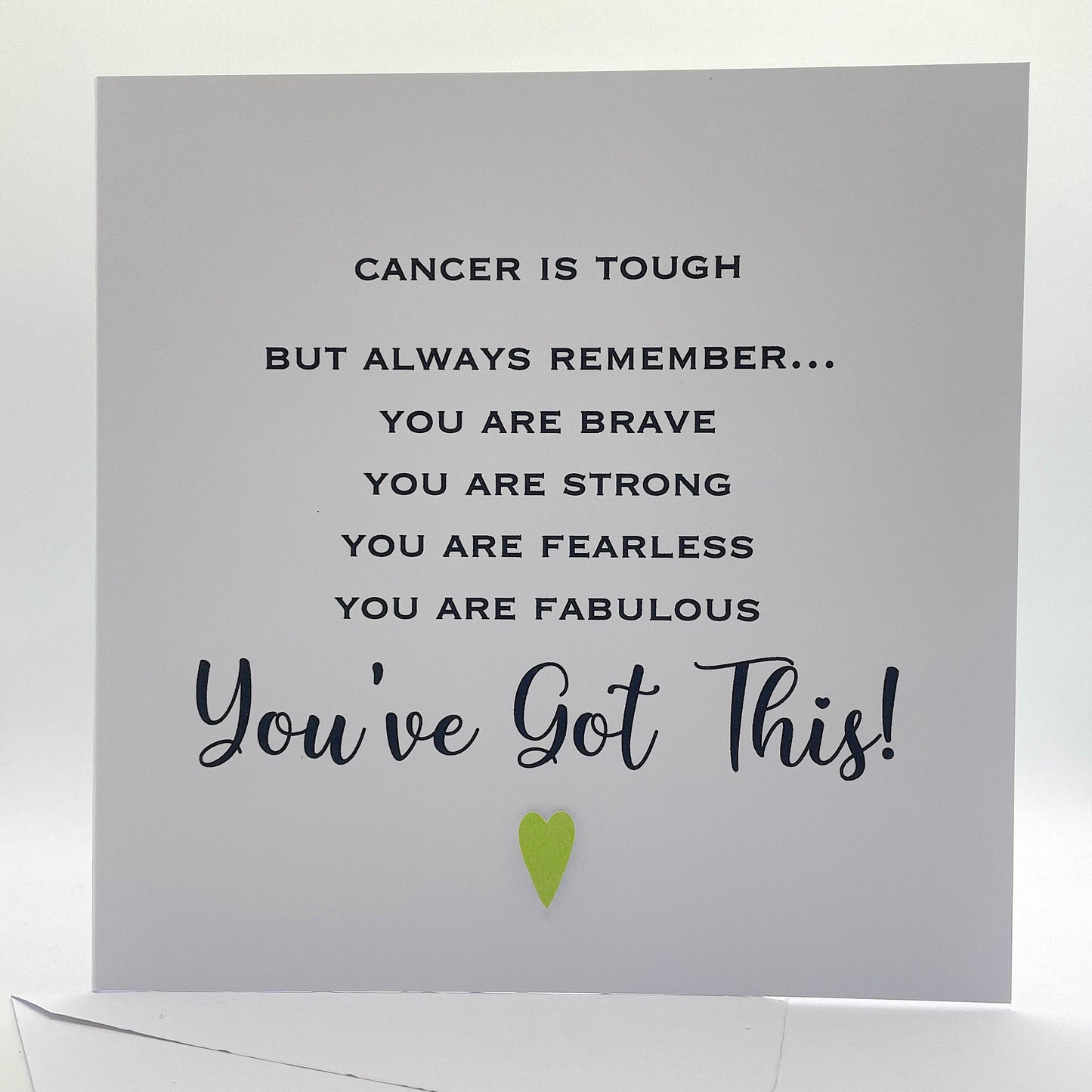Cancer is Tough, Chemo Support Card