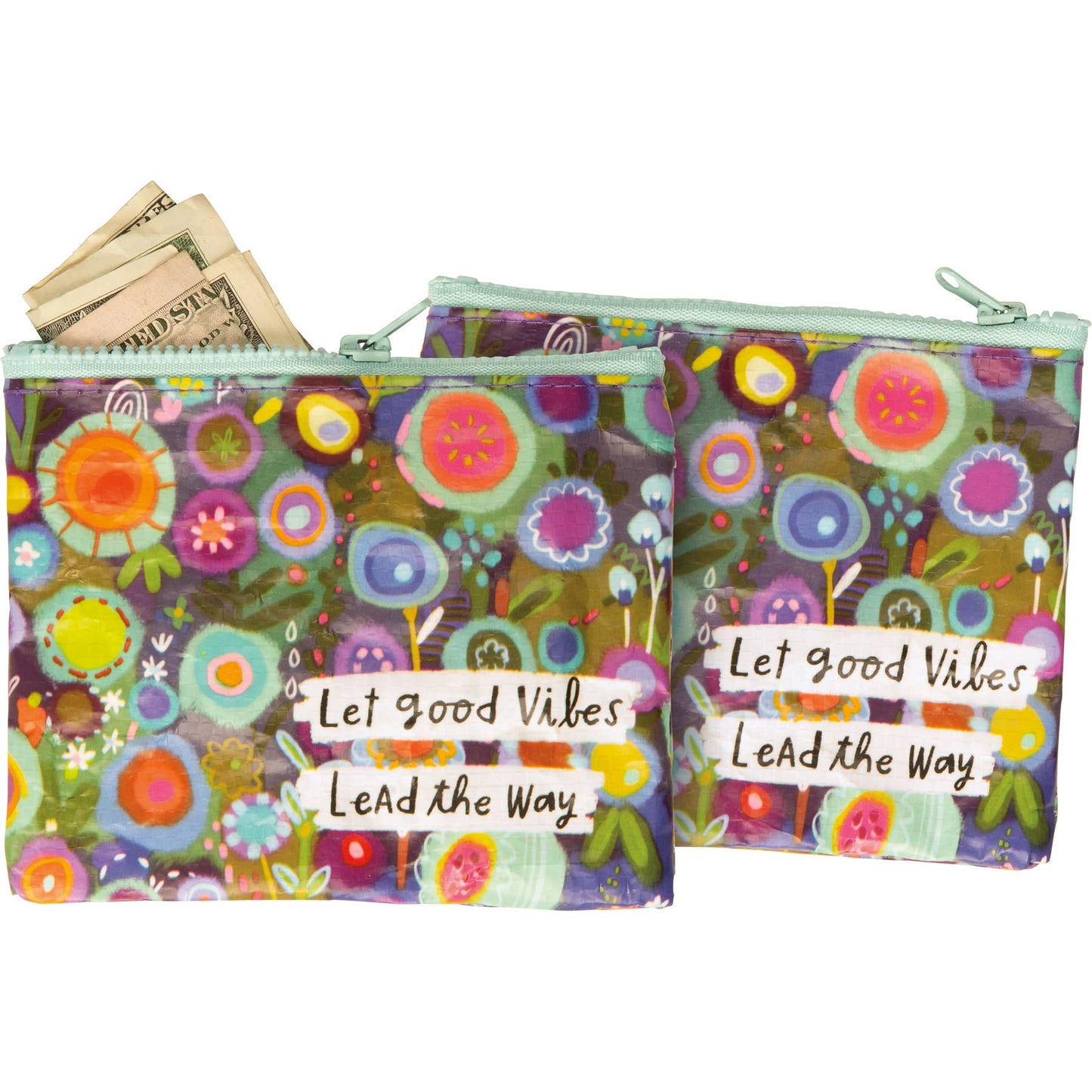 Let Good Vibes Lead The Way Wallet
