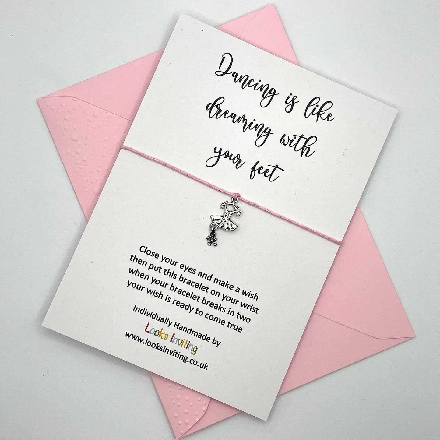 Dancing is like... Wish Bracelet