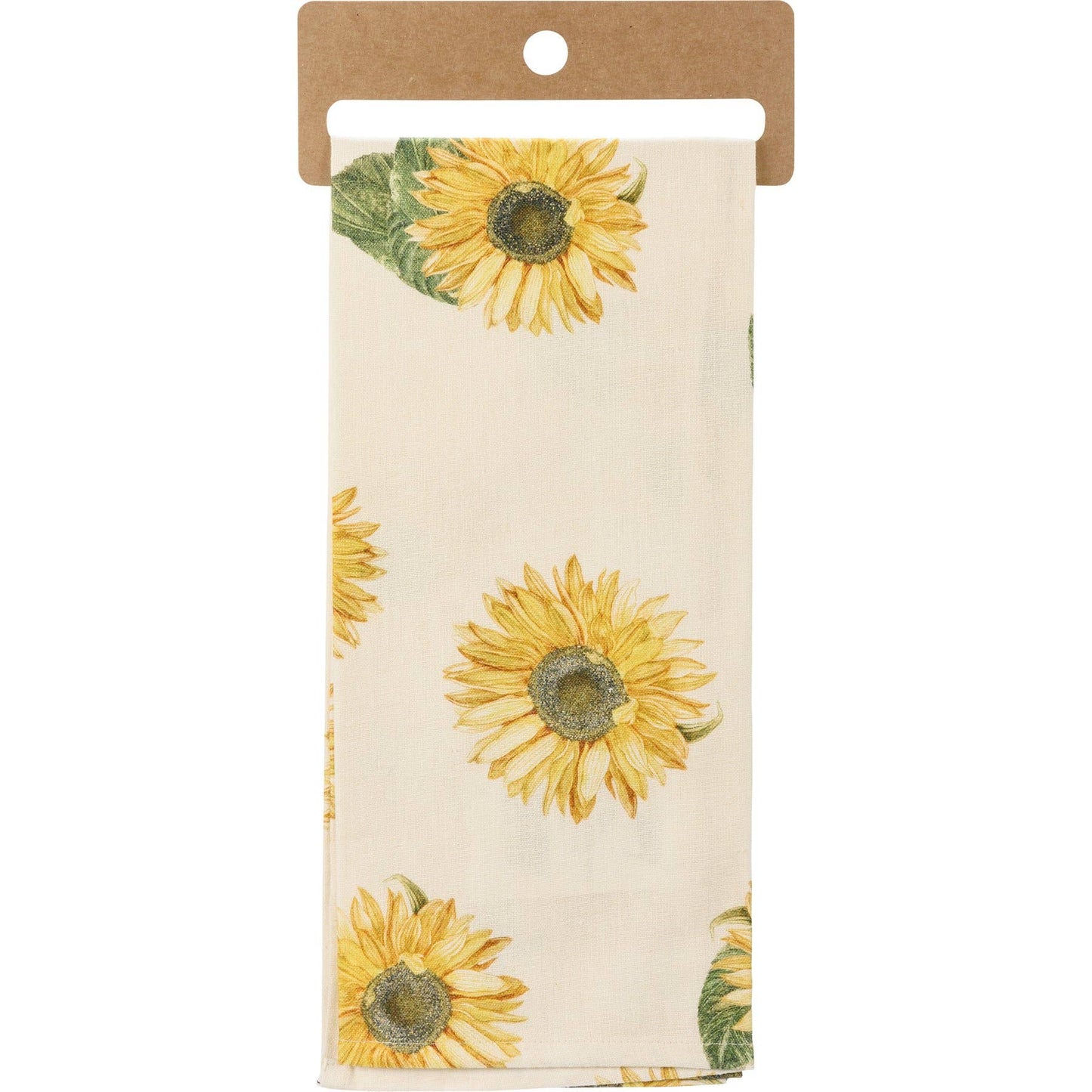 Girls Just Wanna Have Sunflowers Kitchen Towel