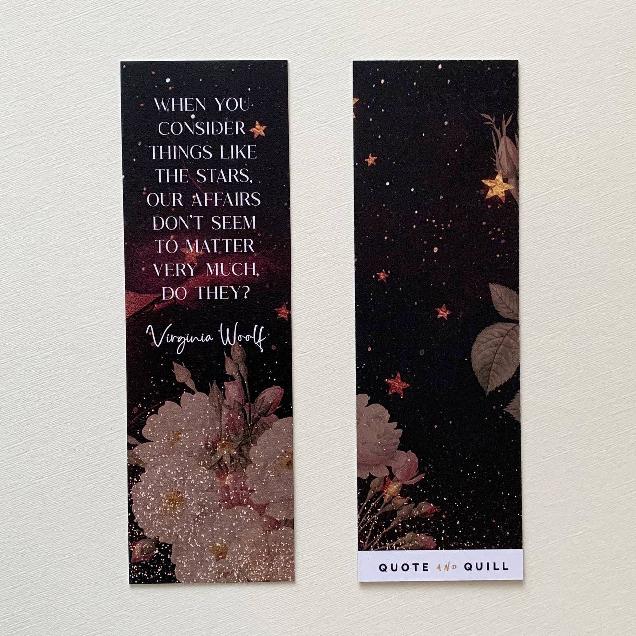 Virginia Woolf - 'Like The Stars' Bookmark