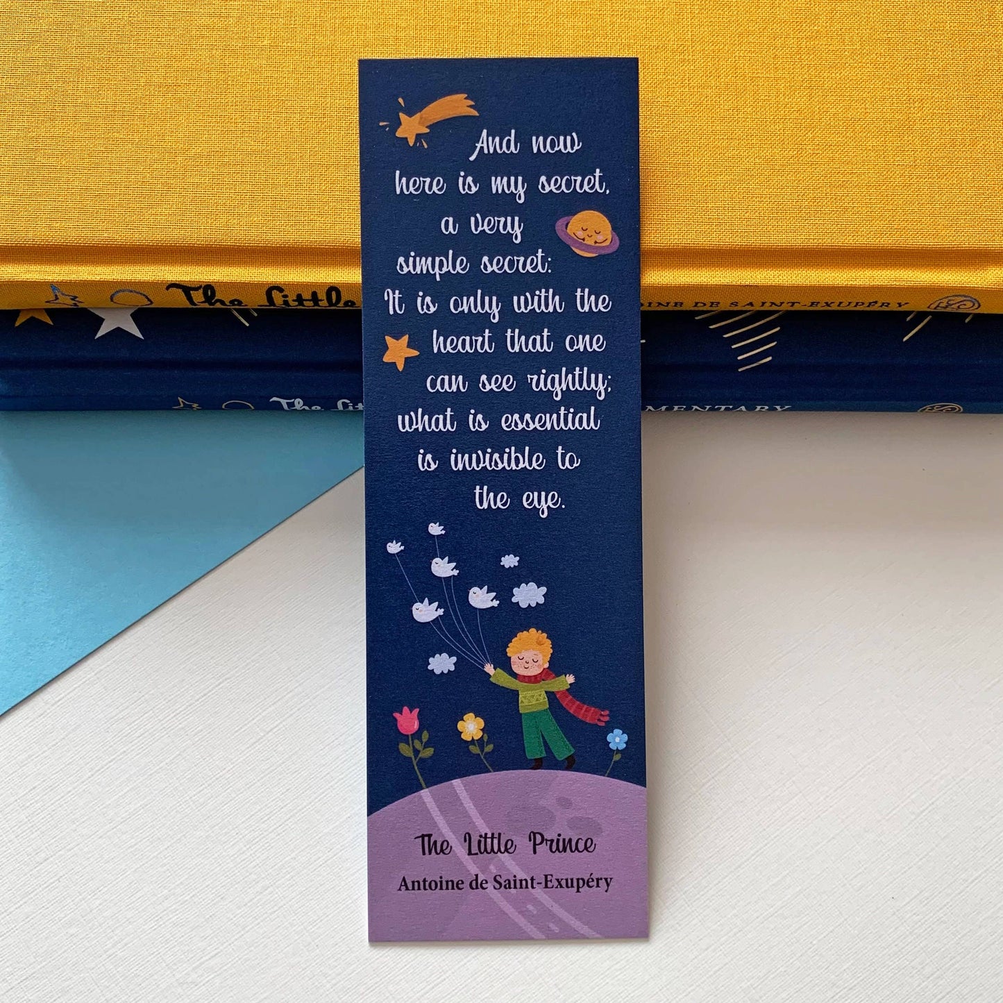 The Little Prince - 'What Is Essential' Bookmark'