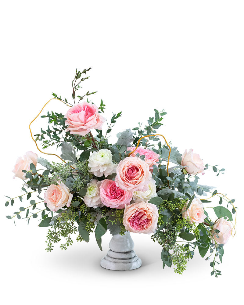Pink Chiffon Compote