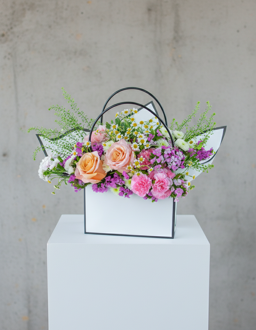 Seasonal Garden Blooming Tote