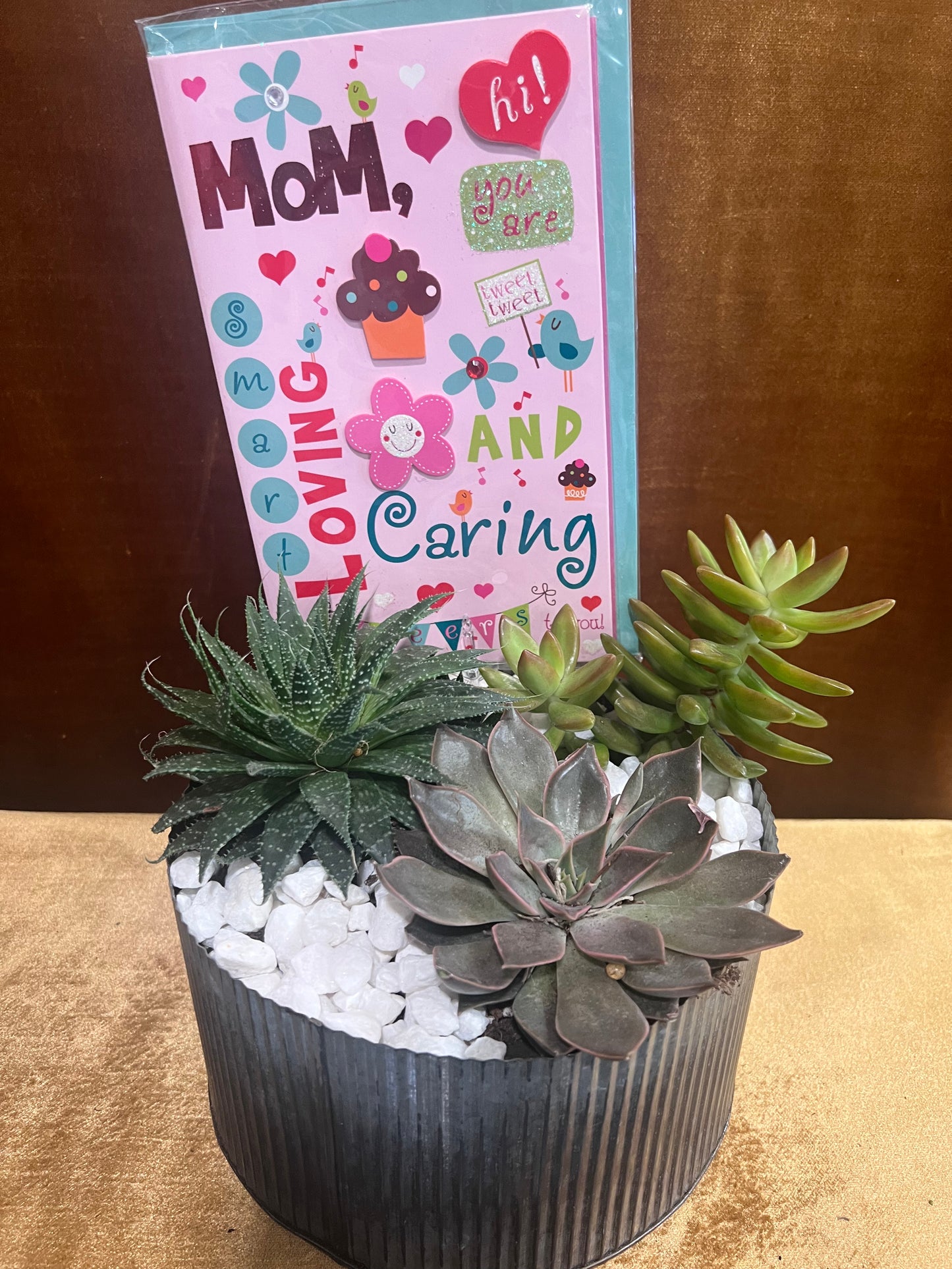 Zinc Succulents