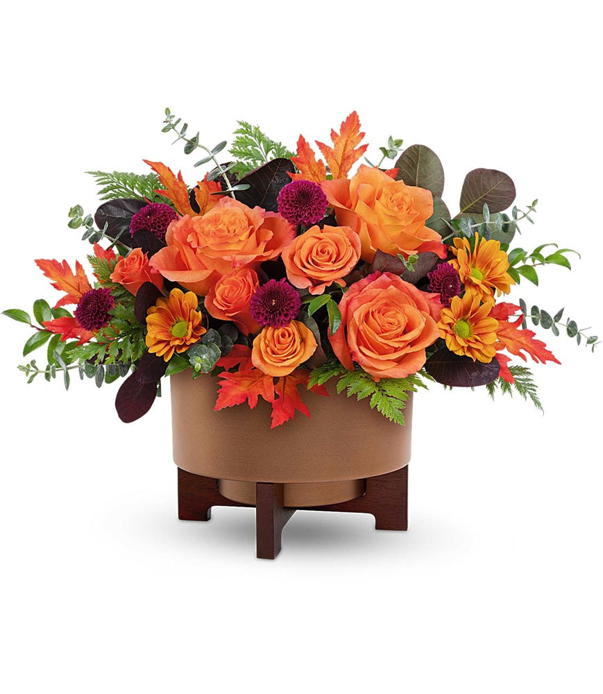 Fall For Copper Centerpiece