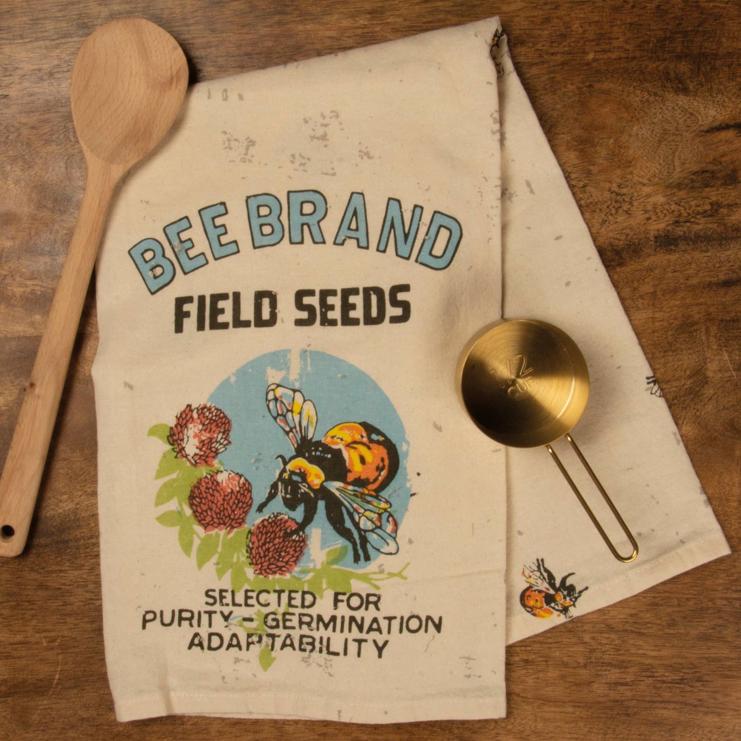 Bee Brand Field Seeds Kitchen Towel