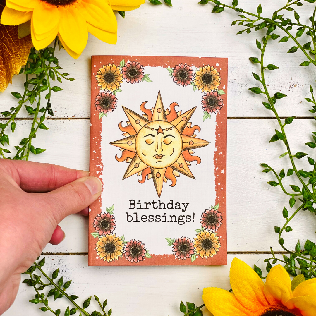 Birthday Blessings Card