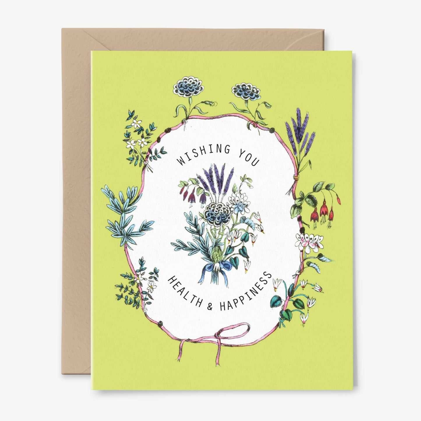 Wishing You Health & Happiness Card