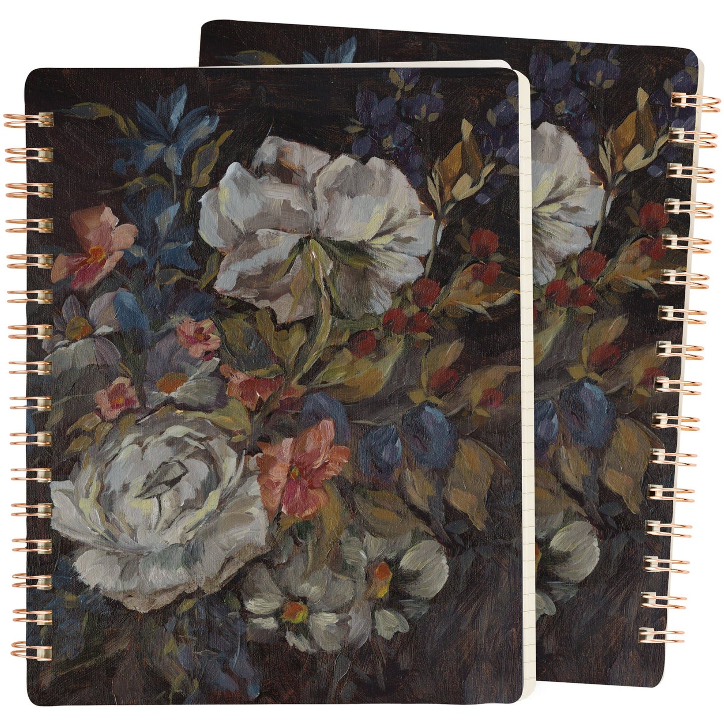 Moody Floral Notebook