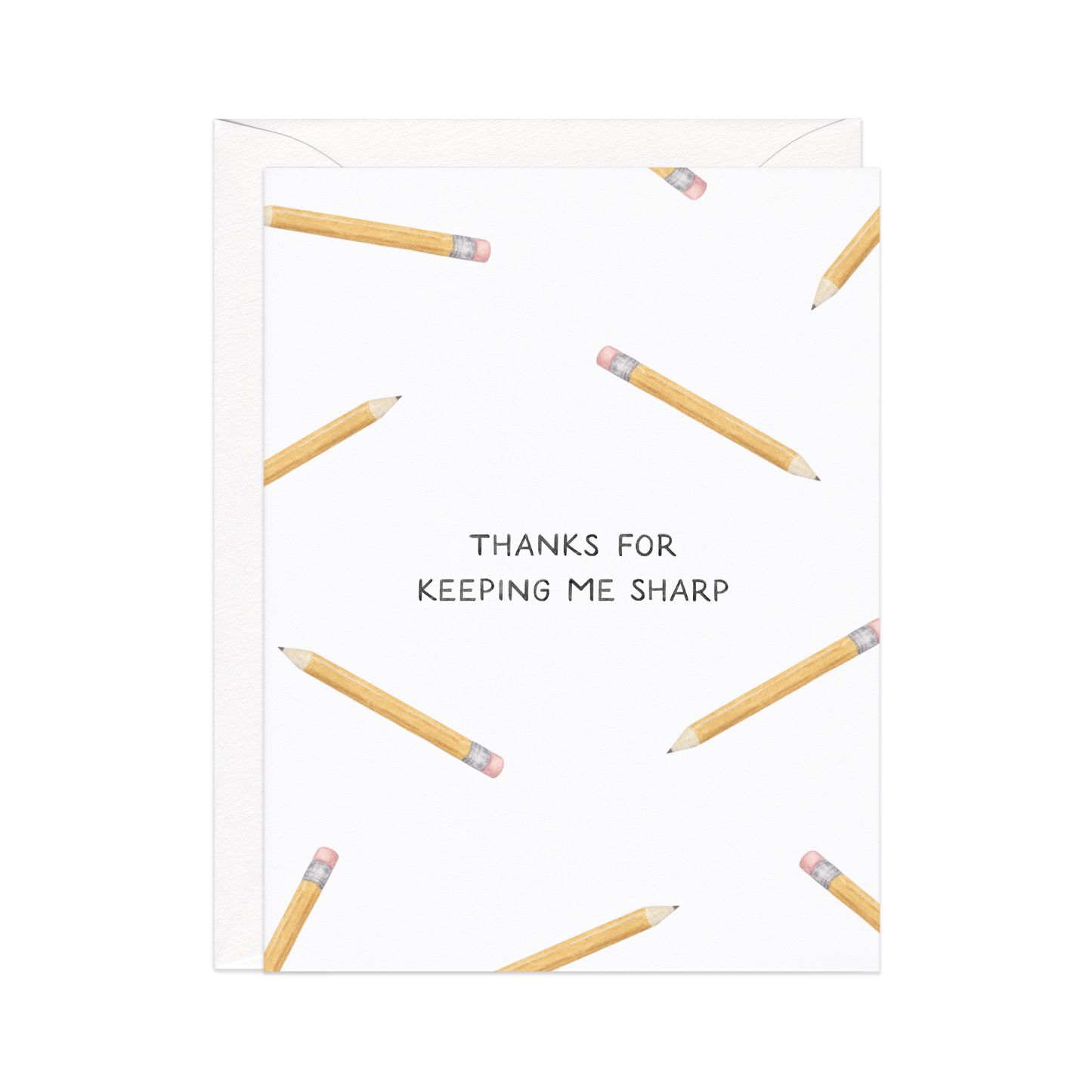 Keeping Me Sharp Teacher Thanks Card