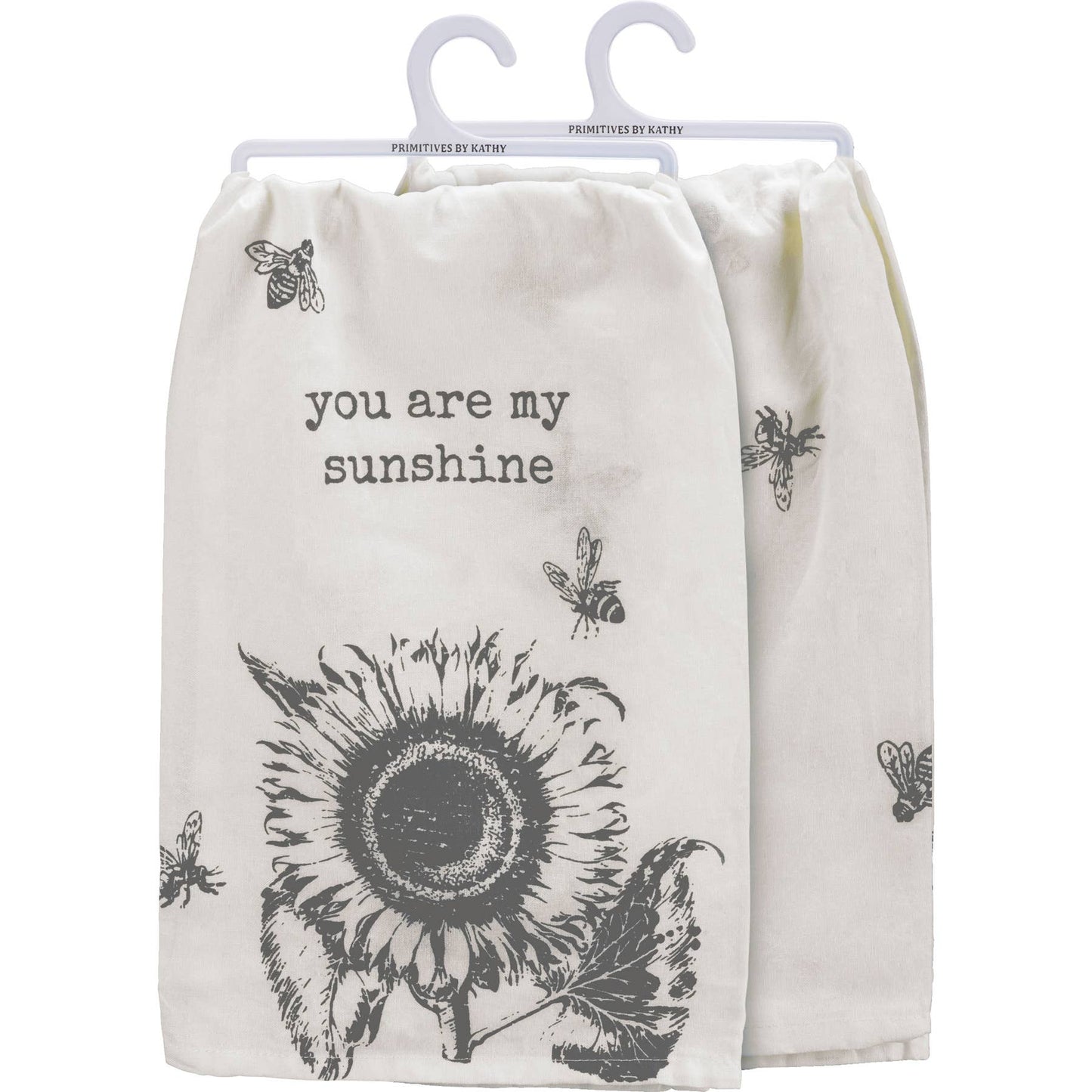 You Are My Sunshine Sunflower Kitchen Towel