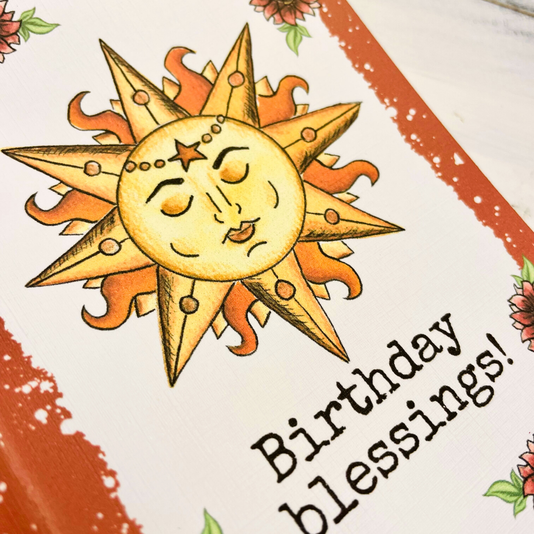 Birthday Blessings Card