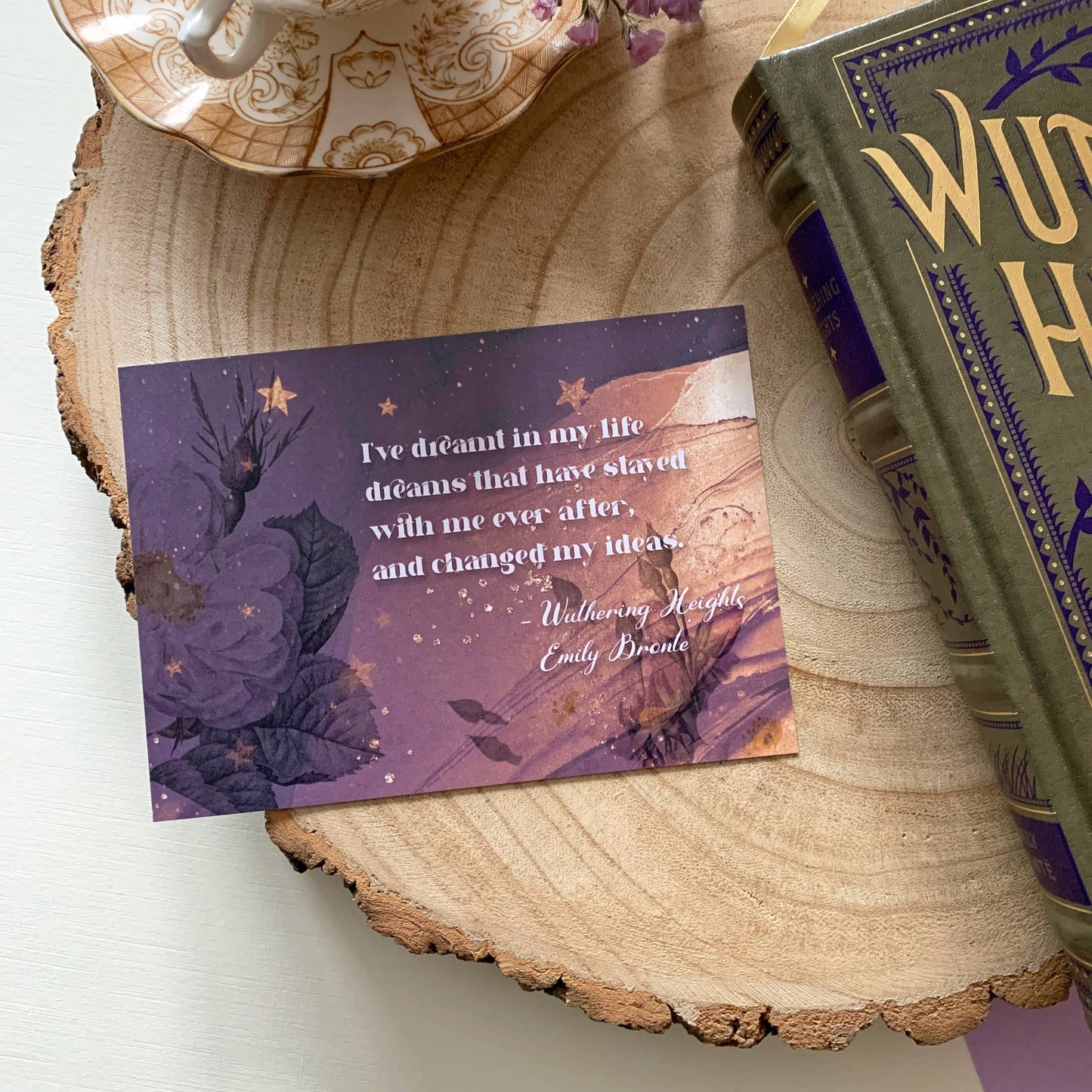 Inspiring Quotes By Classic Women Writers Postcard Set