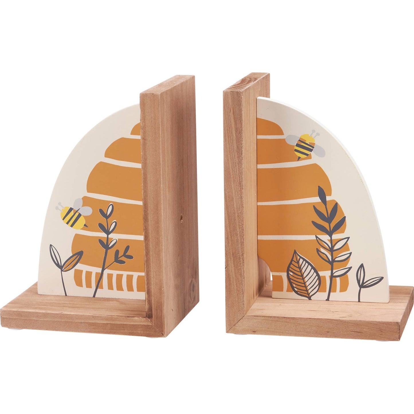 Bee Skep Bookends