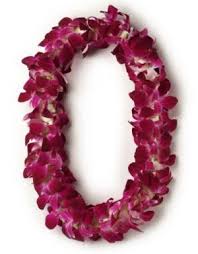 Double Orchid Lei