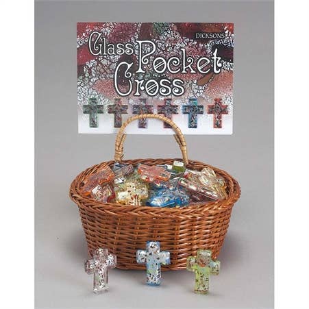 Pocket Glass Cross