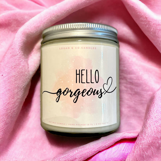 HELLO gorgeous Soy Candle