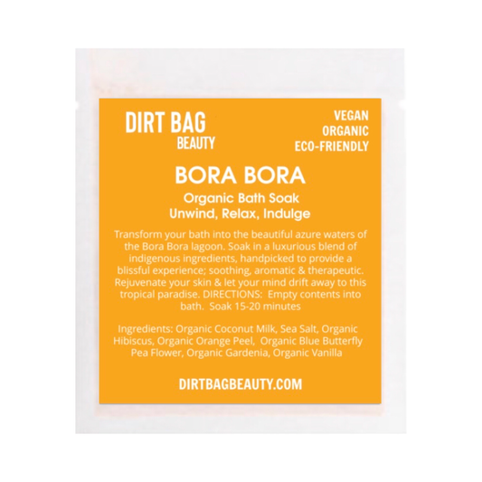 Organic Vegan Bath Soak Bora Bora