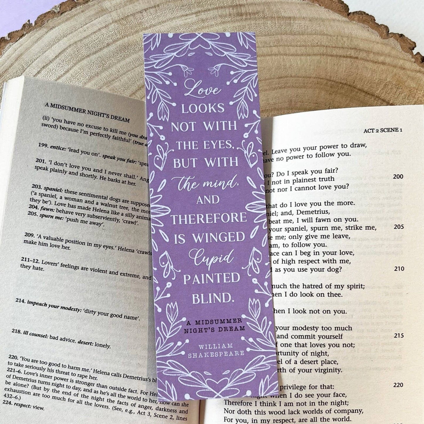 A Midsummer Night's Dream - 'Winged Cupid' Bookmark