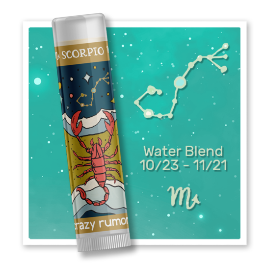 Scorpio - Water Blend Lip Balm