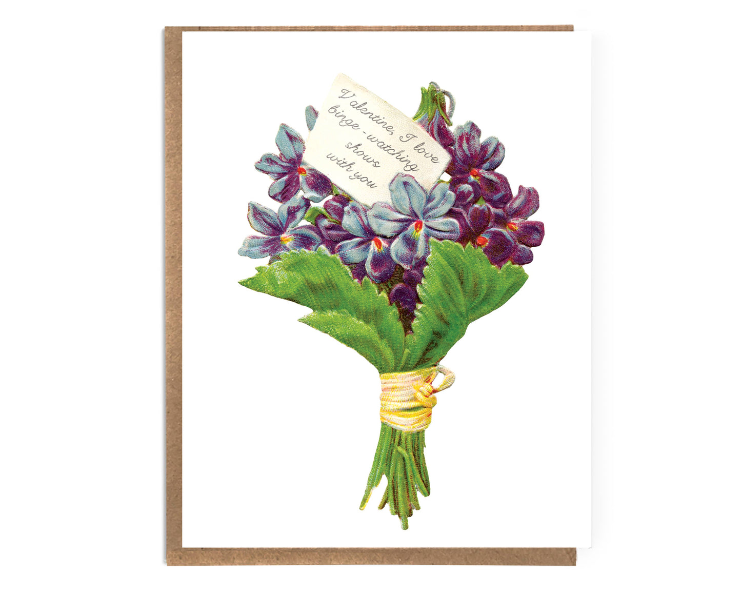 Binge Watching Valentine Card