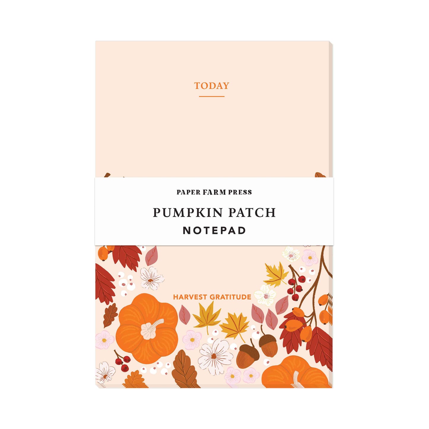 Pumpkin Patch Notepad