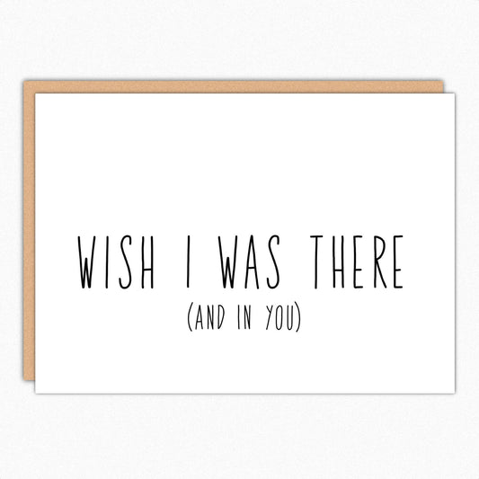 Wish I Was There Greeting Card